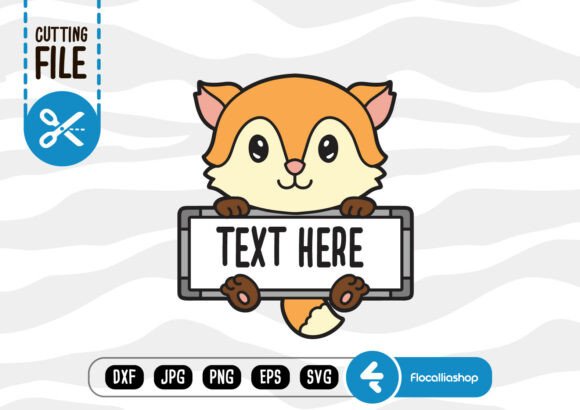 Animal Layered Board SVG: Fox SVG for Crafts & Graphics