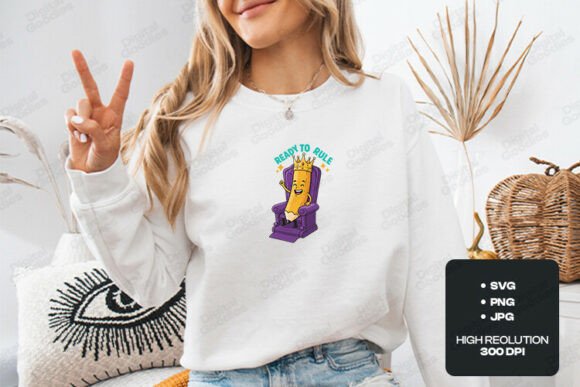 Ready to Rule School Pencil Design: Graphics & T-Shirt Designs